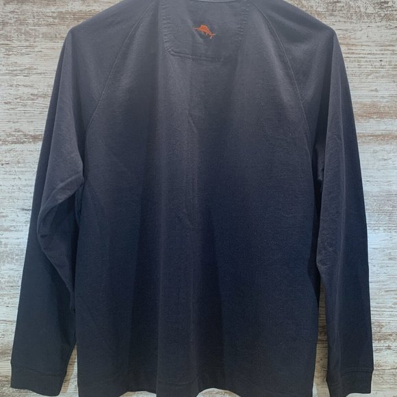 Tommy Bahamas San Francisco Giants Black Orange Pullover Sweater Jacket Size XL - Picture 4 of 5